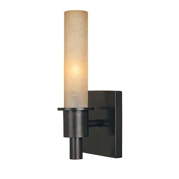 World Imports Dunwoody 1-Light Oil-Rubbed Bronze Sconce