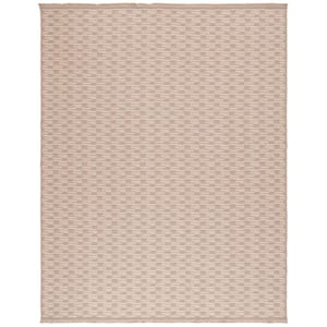 Aspect Natural/Ivory 8 ft. x 10 ft. 2-Toned Checkered Area Rug