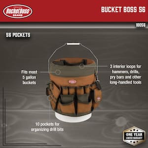 Bucketeer 5 Gal. Bucket Tool Storage Organizer