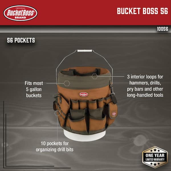 Bucketeer 5 Gal. Bucket Tool Storage Organizer