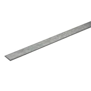1 in. x 36 in. Zinc-Plated Flat Bar with 1/8 in. Thick