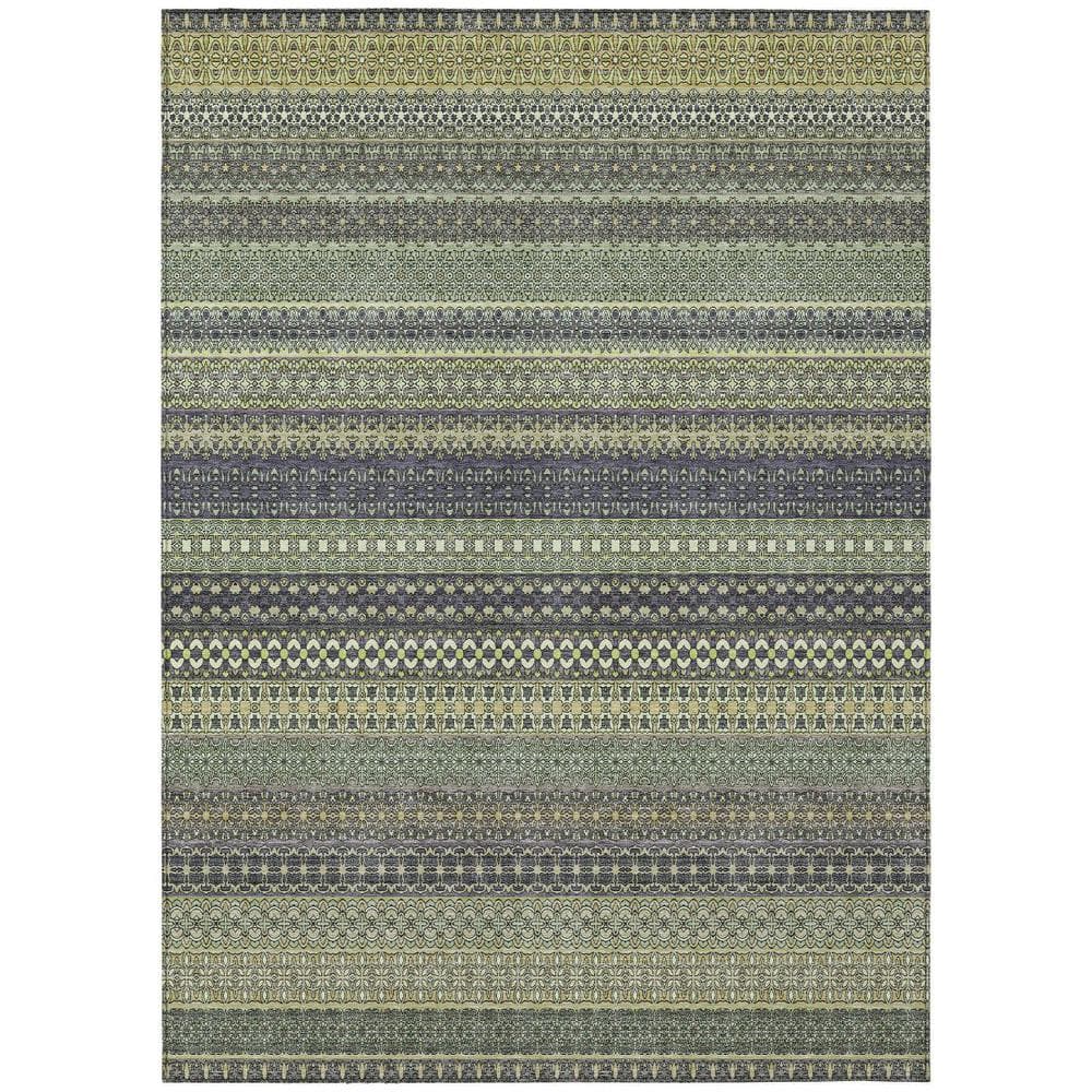 Sage 8 ft. x 10 ft. Woven Striped Polyester Rectangle Indoor/Outdoor Area Rug price history on PriceWatchPro
