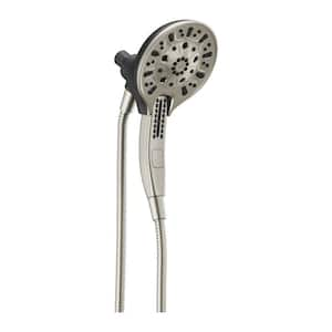 In2ition Two-in-One 5-Spray 6 in. Dual Wall Mount Fixed and Handheld Shower Head in Spotshield Brushed Nickel