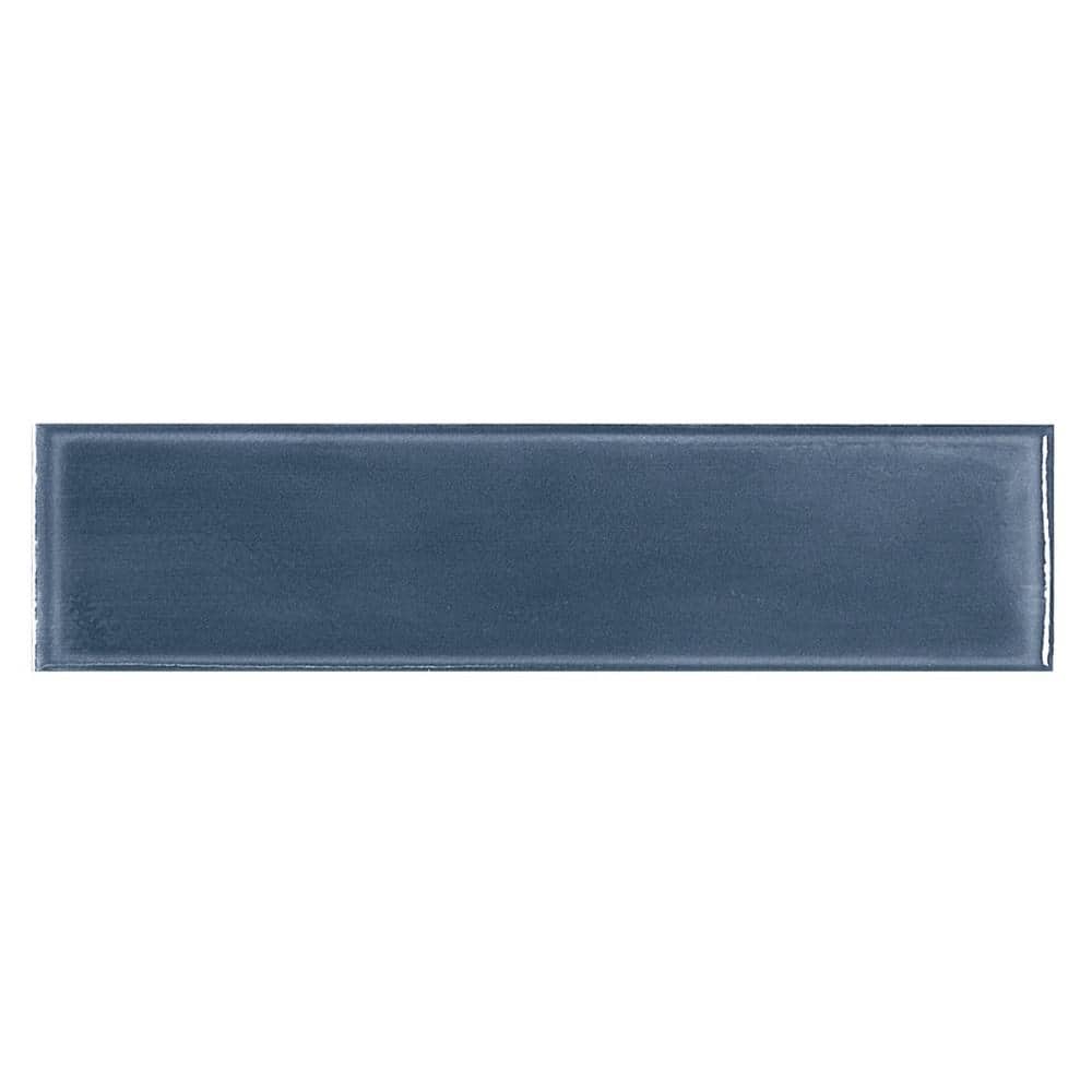 Stacy Garcia Olimar Denim 3.93 in. x 0.39 in. Polished Porcelain Wall Tile Sample price history on PriceWatchPro