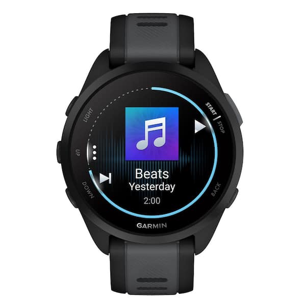 ガーミンForerunner 165 BlackGray Garmin Forerunner 165 43mm Running Smartwatch in Slate Gray/Black