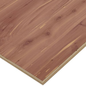 Columbia Forest Products 1/4 in. x 2 ft. x 2 ft. PureBond Aromatic