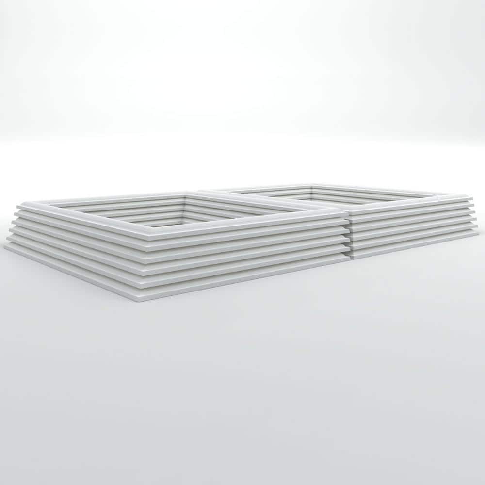 Adjustable White Polyurethane Full Wall Wainscot Paneling Kit