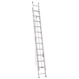 24 ft. Aluminum D-Rung Extension Ladder with 200 lb. Load Capacity Type III Duty Rating