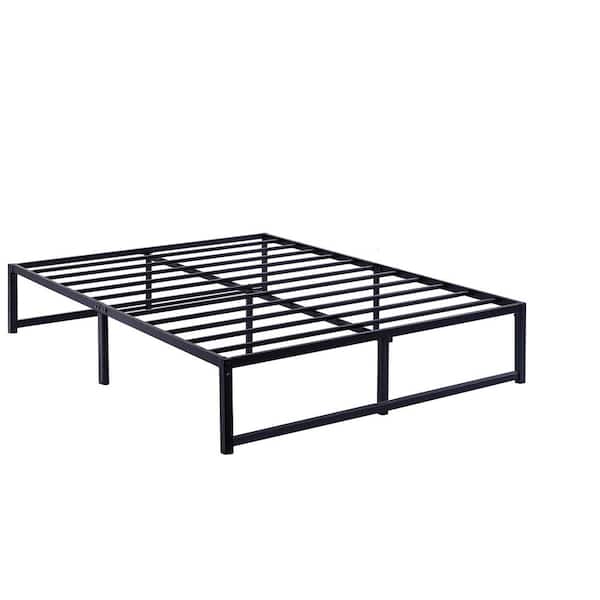 VECELO Queen size Bed Frame, 62 in. W，Metal Platform Bed Frames 