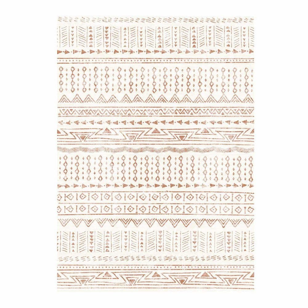 VEVOR Area Rug, 5 x 8 ft. Washable, Non-Slip Tear-Resistant Soft Carpet, Pet Friendly Modern Indoor Rug (Beige), 2025 Update
