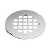 Oatey 4-1/4 in. Round Universal Snap-In Shower Strainer in Stainless ...