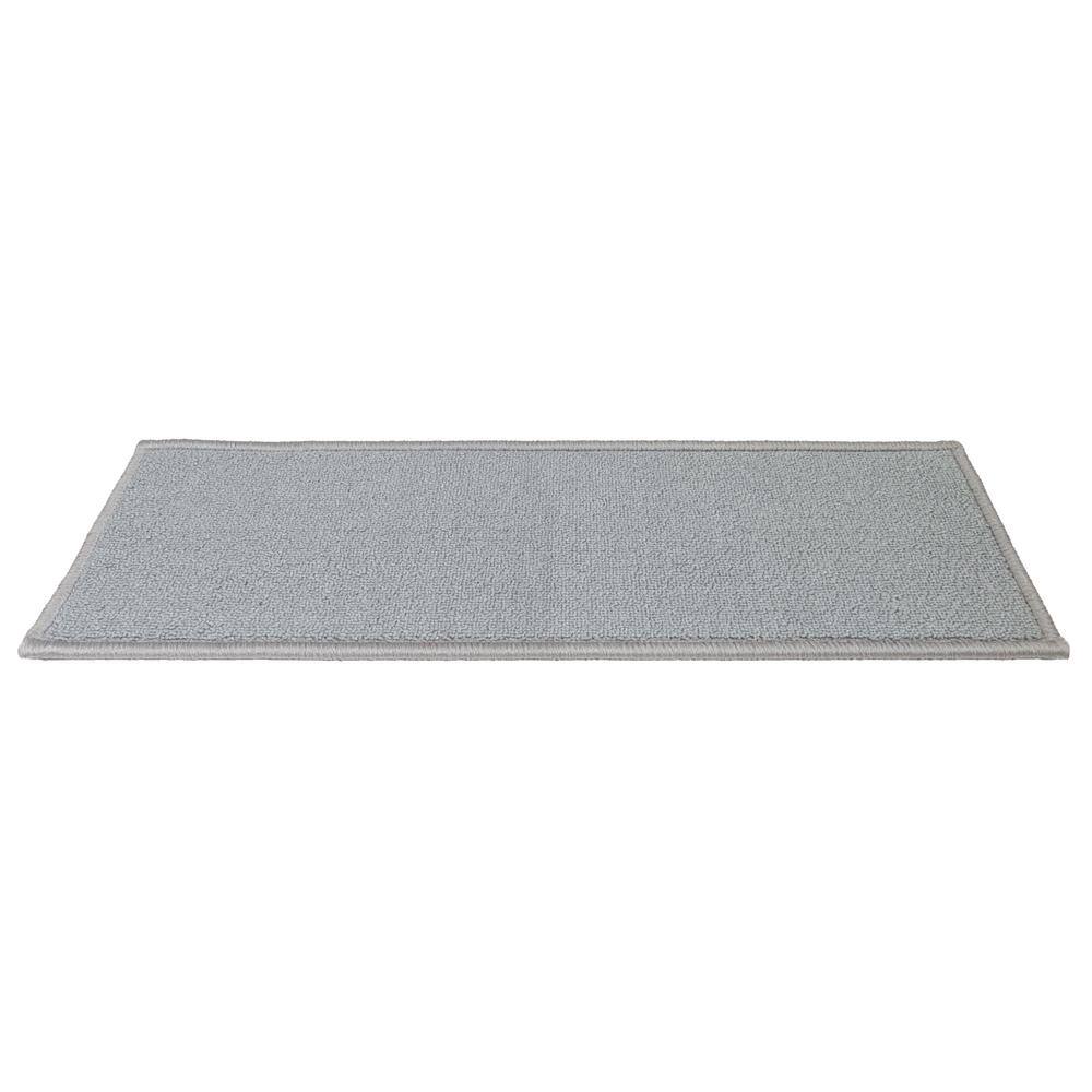 Custom Size Stair Tread Solid Gray 8.5 in. x 31.5 in. Indoor Carpet Stair Tread Cover Slip Resistant Backing (Set of 13) price history on PriceWatchPro