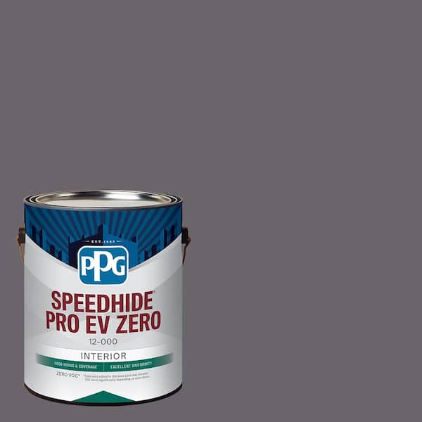 PPG SPEEDHIDE Pro-EV Zero 1 gal. PPG1003-6 Cracked Slate Eggshell Interior Paint