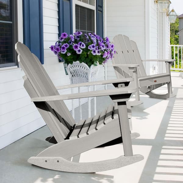Highwood Classic Westport Plastic Adirondack Outdoor Rocking Chair