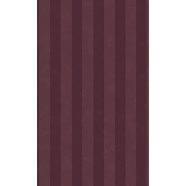 Walls Republic Berry Simple Geometric Striped Print Non-Woven Non-Pasted Textured Wallpaper 57 Sq. Ft.