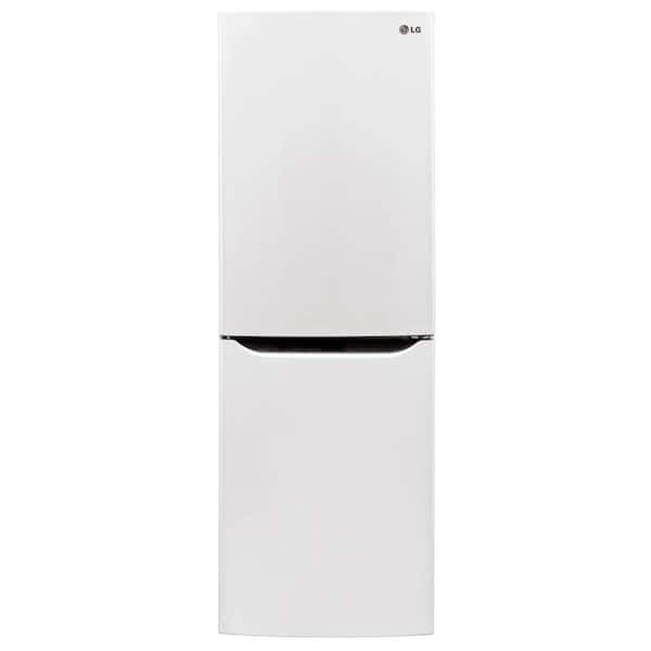 LG 10 cu. ft. Bottom Freezer Refrigerator in Smooth White