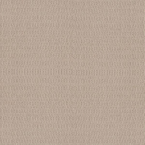 8 in. x 8 in. Loop Carpet Sample - Fresco Flow - Color Summer Blond