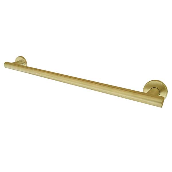 Kingston Brass Berwyn 30 in. x 1.25 in. Grab Bar in Brushed Brass