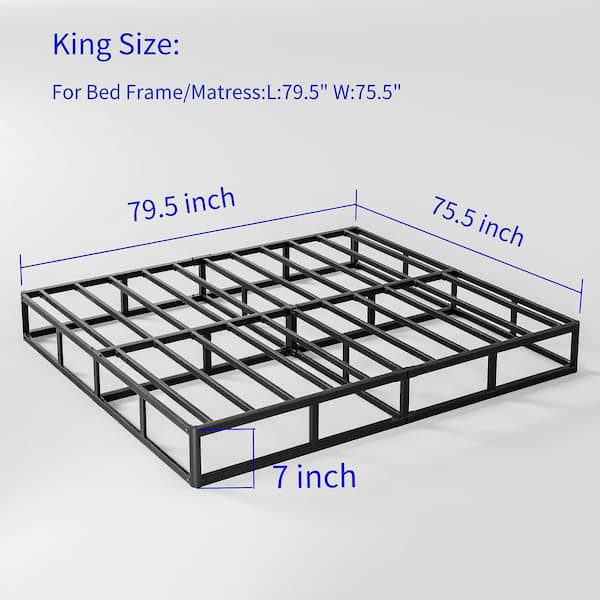 Cal king box spring size hotsell