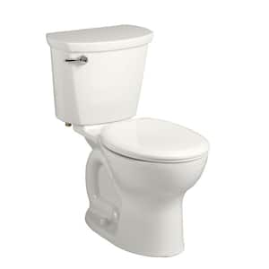 Cadet Pro 2-Piece 1.28 GPF Single Flush Right Height Round Toilet with 10 in. Rough-In in White