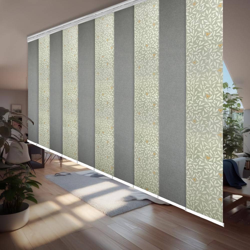 Spring Storm 120 in. - 218 in. W x 94 in. L Adjustable 10-Panel White Double Rail Panel Track with 23.5 in. Slates price history on PriceWatchPro