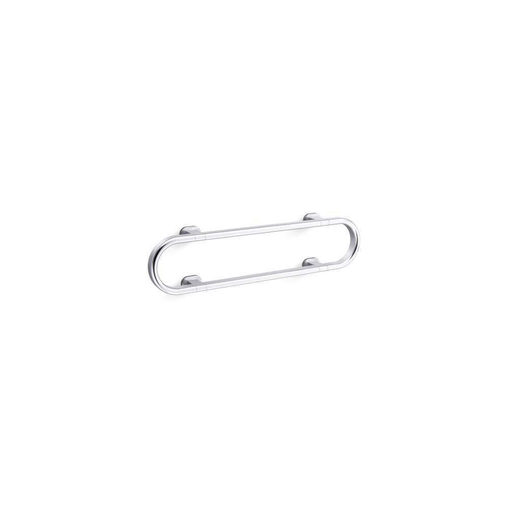Belay 30 in. Grab bar loop in Polished Chrome