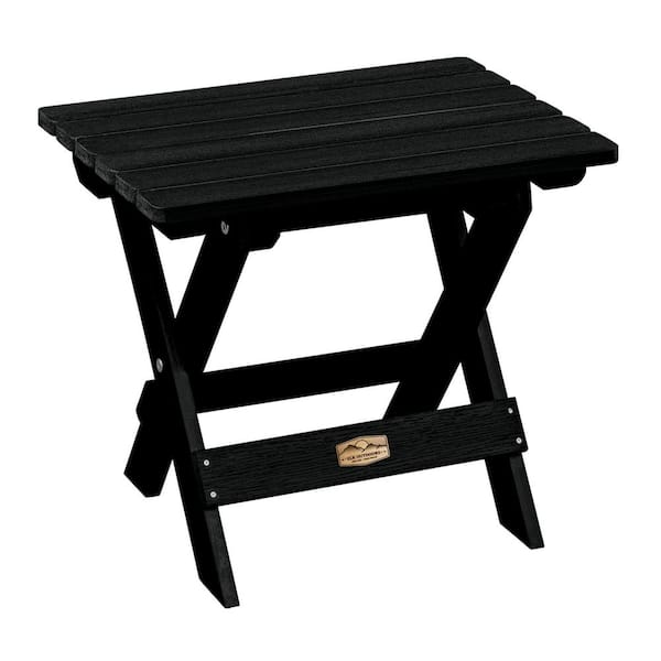 ELK OUTDOORS Essential Abyss Rectangular Recycled Plastic Outdoor Folding Side Table