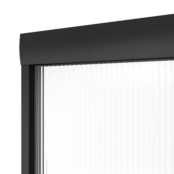 MAAX Aura 59 in. W x 57 in. H 6 mm Sliding Tub Door for Alcove