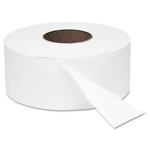 3.4 in. W x 1000 ft. L White Septic Safe Jumbo-Roll Toilet Paper 2-Ply (12-Rolls/Carton)