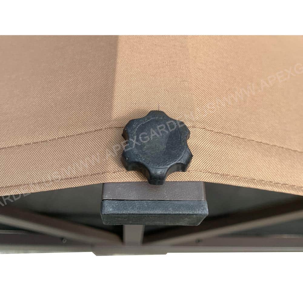Tan Replacement Canopy Top for 12-ft Gazebo