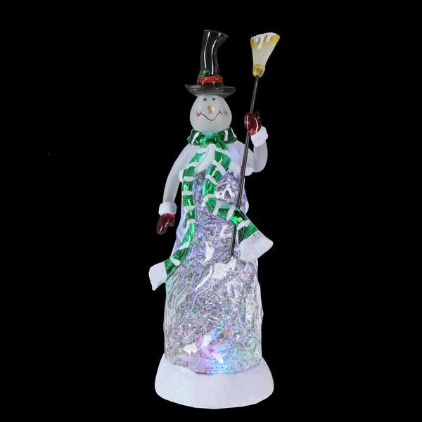 led color changing snowman