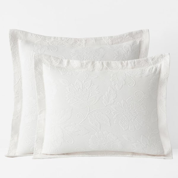 Ivory euro shop pillow shams