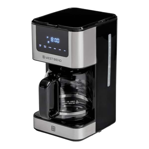 https://images.thdstatic.com/productImages/0fa9cf7a-53b2-4e2e-9a57-2bf72e8a6ca0/svn/stainless-steel-west-bend-drip-coffee-makers-cmwb12bk13-c3_600.jpg