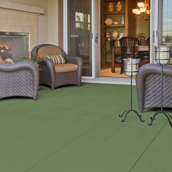 BEHR PREMIUM #M380-6 Fern Canopy Low-Lustre Enamel Interior