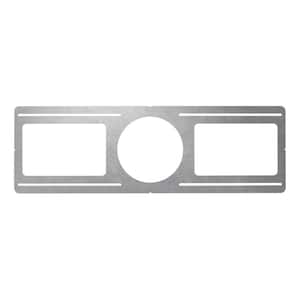 6 in. New Construction Mounting Plate for Slim Recessed Lights