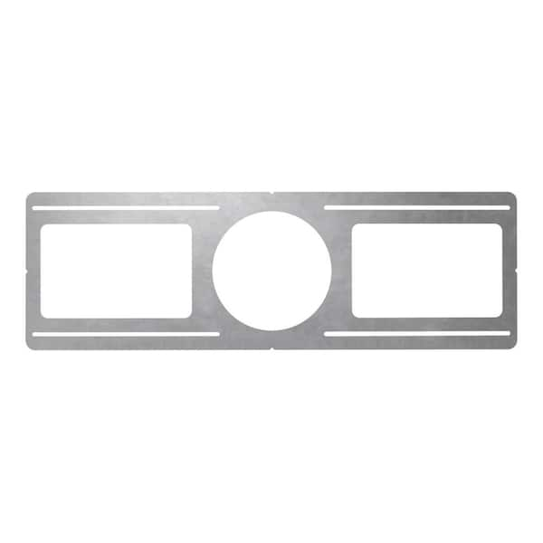 Commercial Electric 6 in. New Construction Mounting Plate for Slim ...