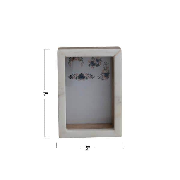 Northlight 4 x 6 Weathered Finish Photo Picture Frame - White