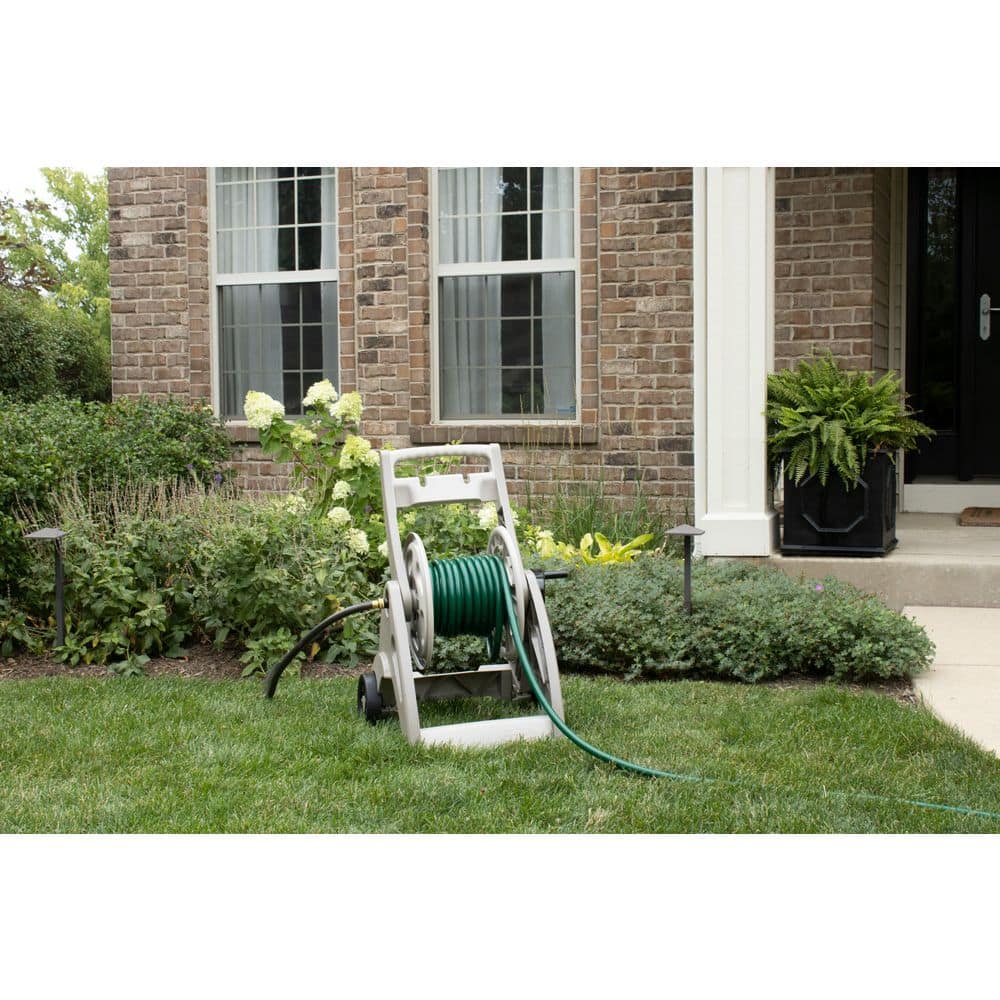 Suncast 175 ft. Manual Crank Hose Reel Mobile Cart