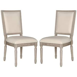 Buchanan Light Beige Linen Dining Chair