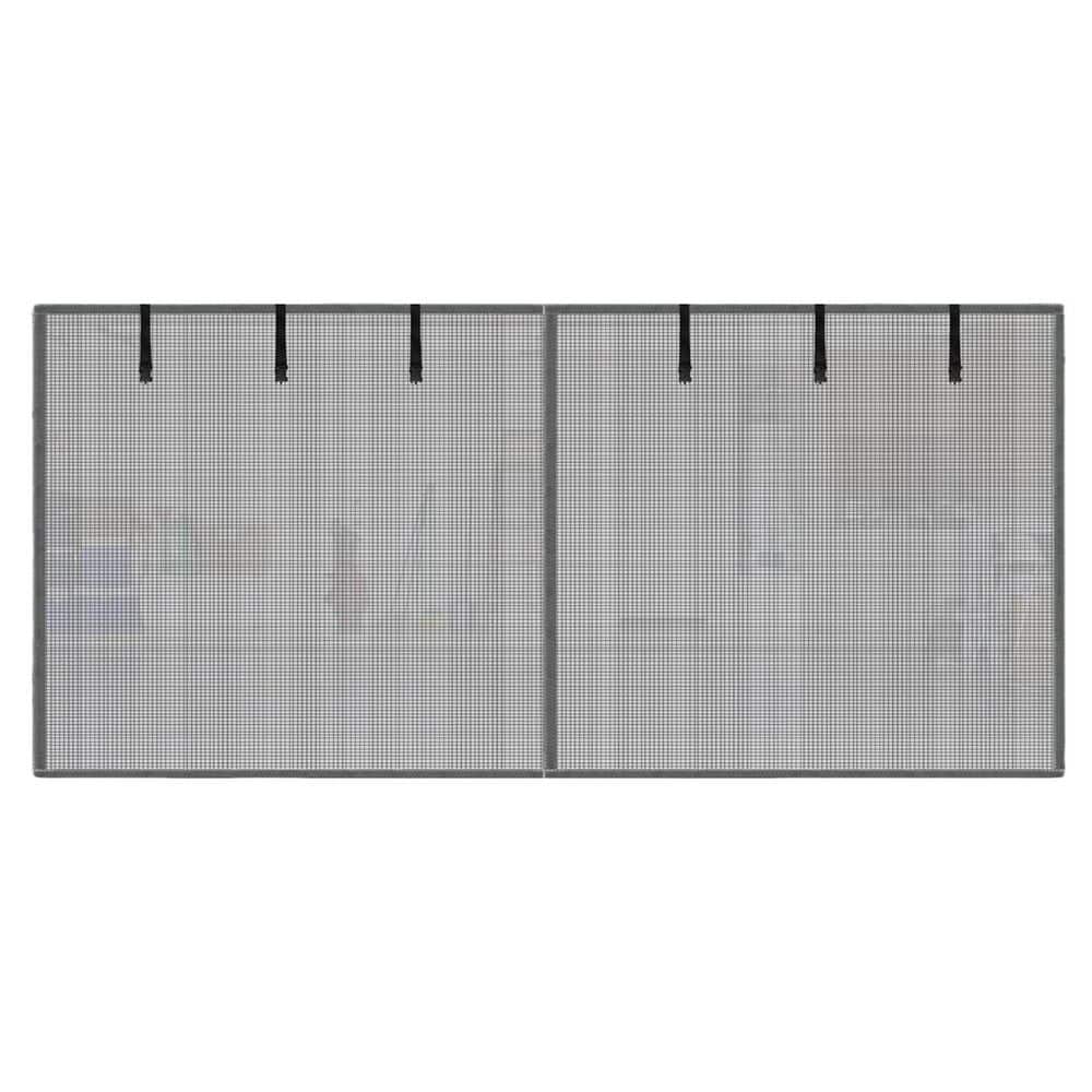 16 x 7 ft Dual-Car Garage Entry Screen Door Breathable Light-Blocking Mesh Screen with Magnetic Closure Hand-Free Access price history on PriceWatchPro