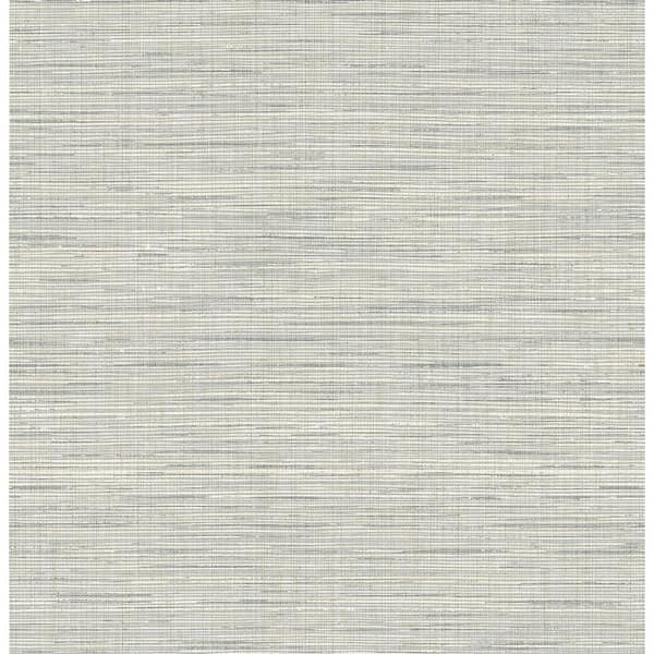 Seabrook Designs Argos Grey Mei Stringcloth Paper Unpasted Wallpaper Roll (56 sq. ft.)