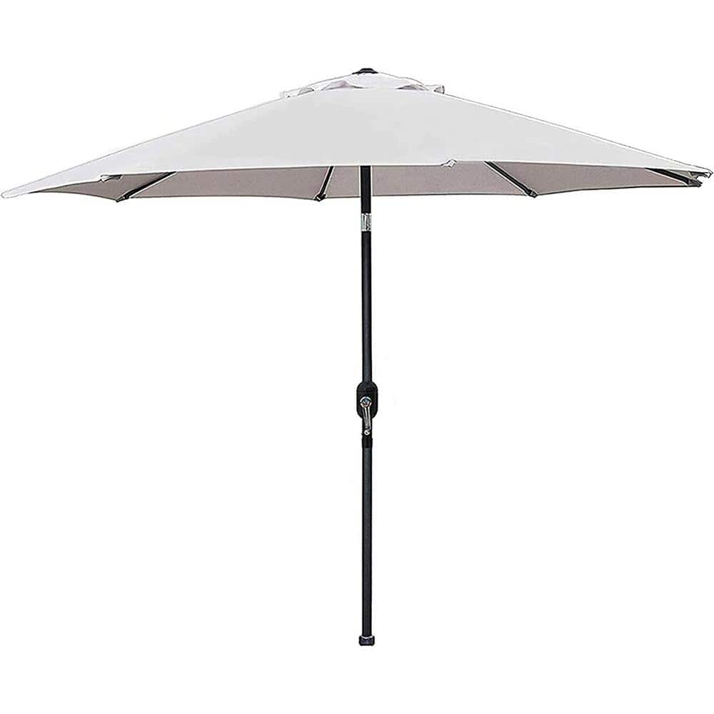 Outdoor Patio Umbrella, Striped Patio Umbrella, Striped Umbrella with Push 