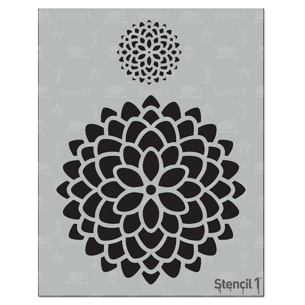 Mum Stencil