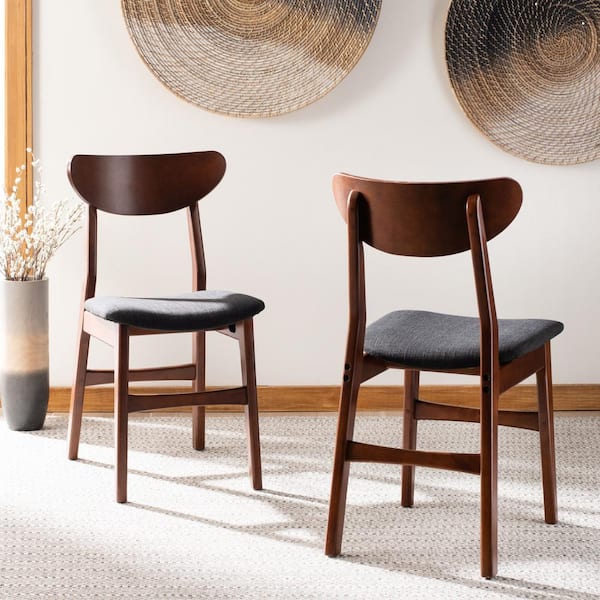 SAFAVIEH Lucca Brown/Black Dining Chair