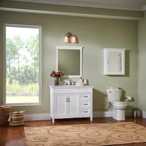 Ashburn 36 in. W x 21.63 in. D x 34 in. H Bath Vanity Cabinet without Top in White