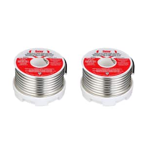 Safe Flo 8 oz. Lead-Free Silver Solder Wire (2-Pack)