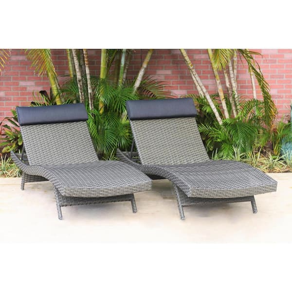 All Weather Wicker Patio Chaise Lounge, Florida Outdoor Furniture