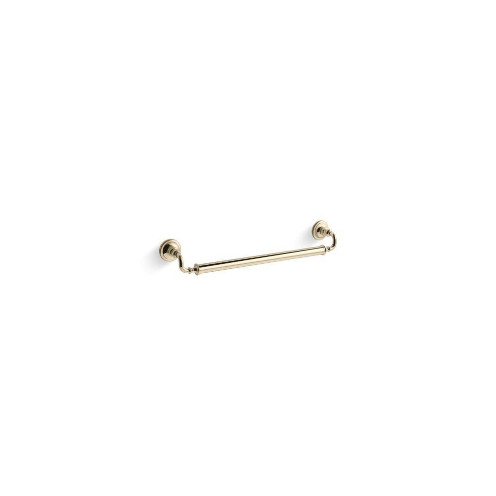 KOHLER Artifacts 24 in. Grab/Assist Bar in Vibrant French Gold 25156AF
