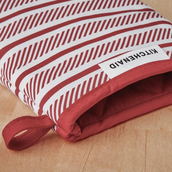 Albany Cotton Red Mini Mitt 2 Pack