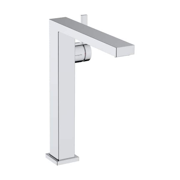 Hansgrohe Tecturis E Single Handle Single Hole Bathroom Faucet in Chrome